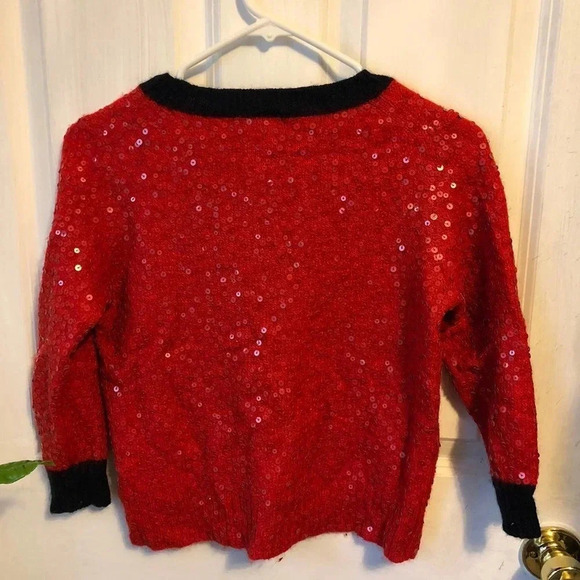 J.Crew wool blended girl Holiday sweater size L - Picture 3 of 6